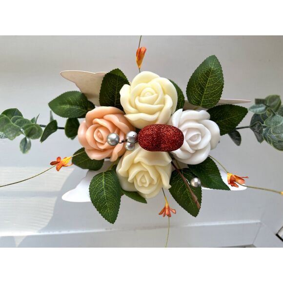 Handmade Goat's Milk Soap Flower Bouquet/Birthday/Mother’s Day/Easter/Spring - Picture 1 of 4